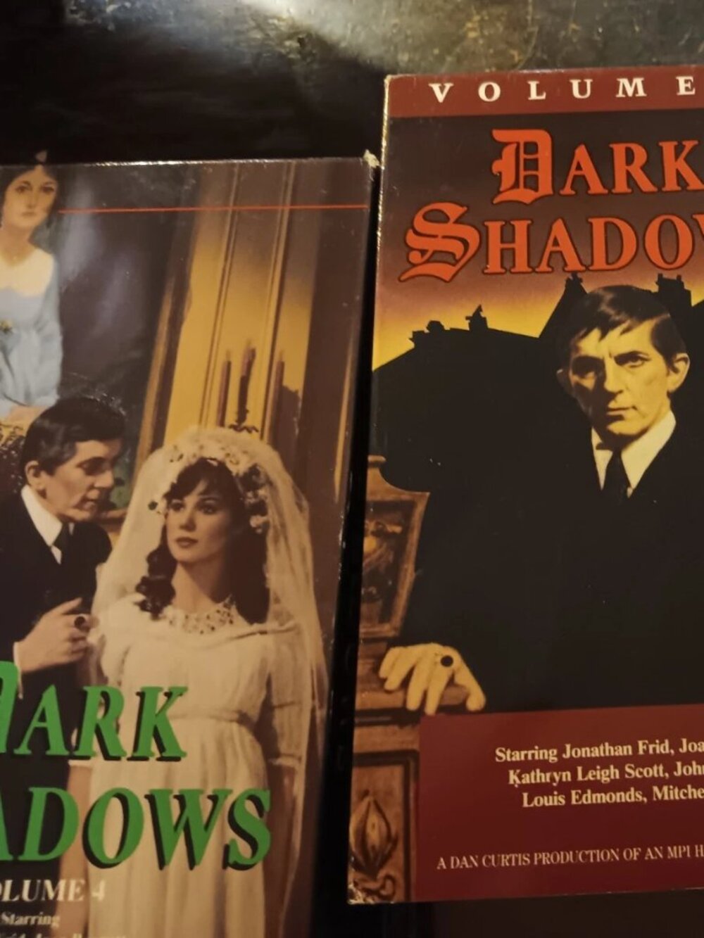Dark Shadows Series VHS Tapes Volume 4 - 5 - 6 Barnabas Collins